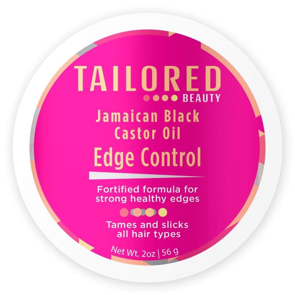 Tailored Beauty Jamaican Black Castor Oil Edge Control For Gray Edges