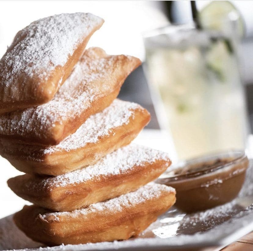 A picture of beignets from Lafayette Music Room in Memphis TN