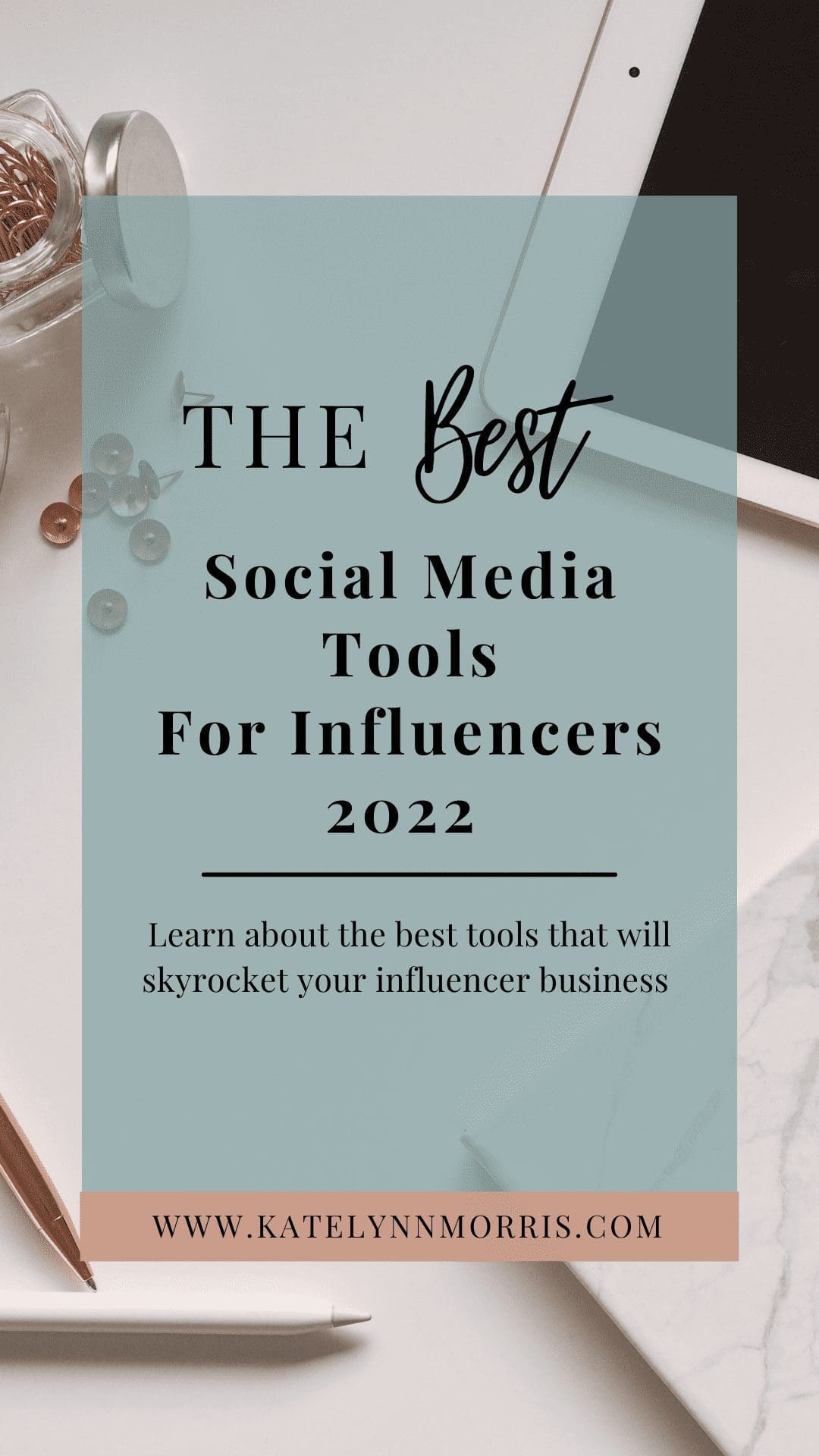 Graphic photo The Best Social Media Tools for Influencers