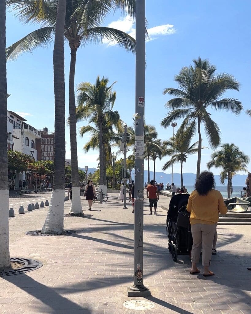 Free things to do in Puerto Vallarta near the boardwalk.